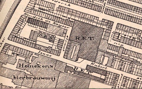 Kaart hubertstraat 1  a