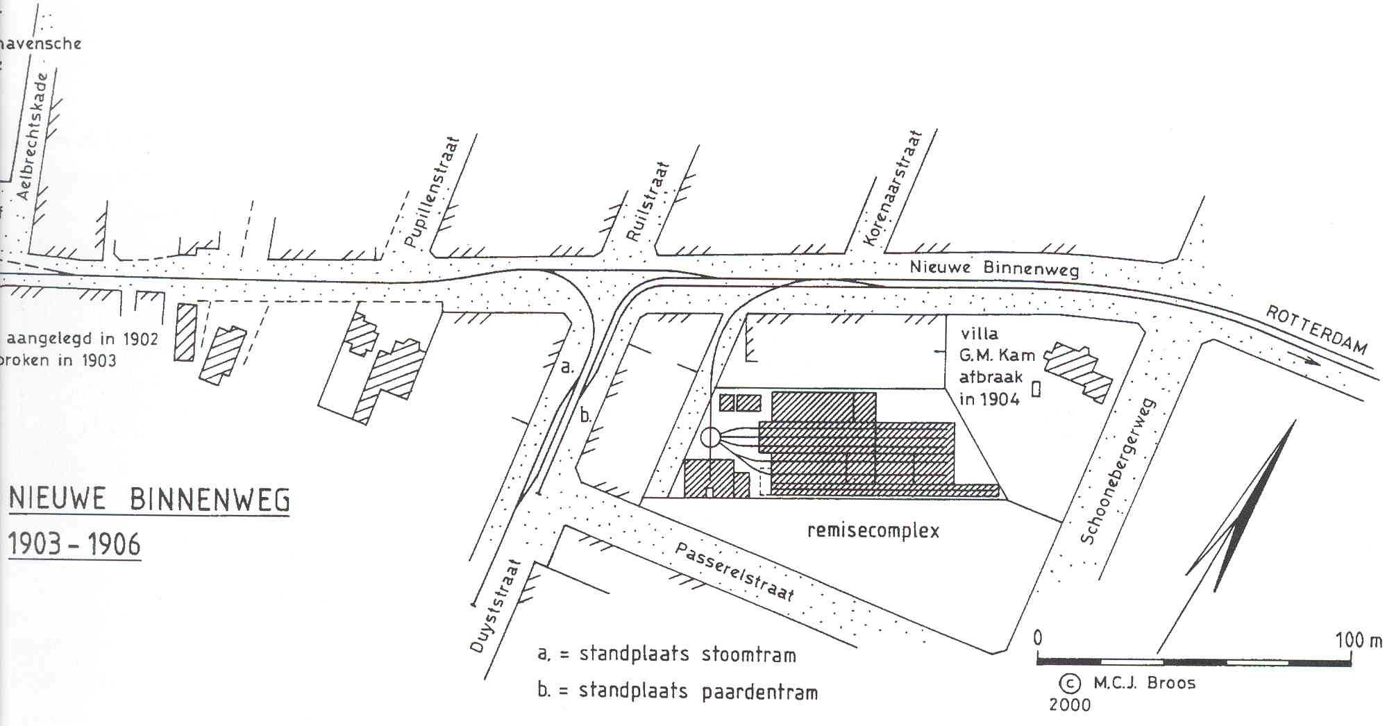 Plattegrond remise delfshaven 1 a
